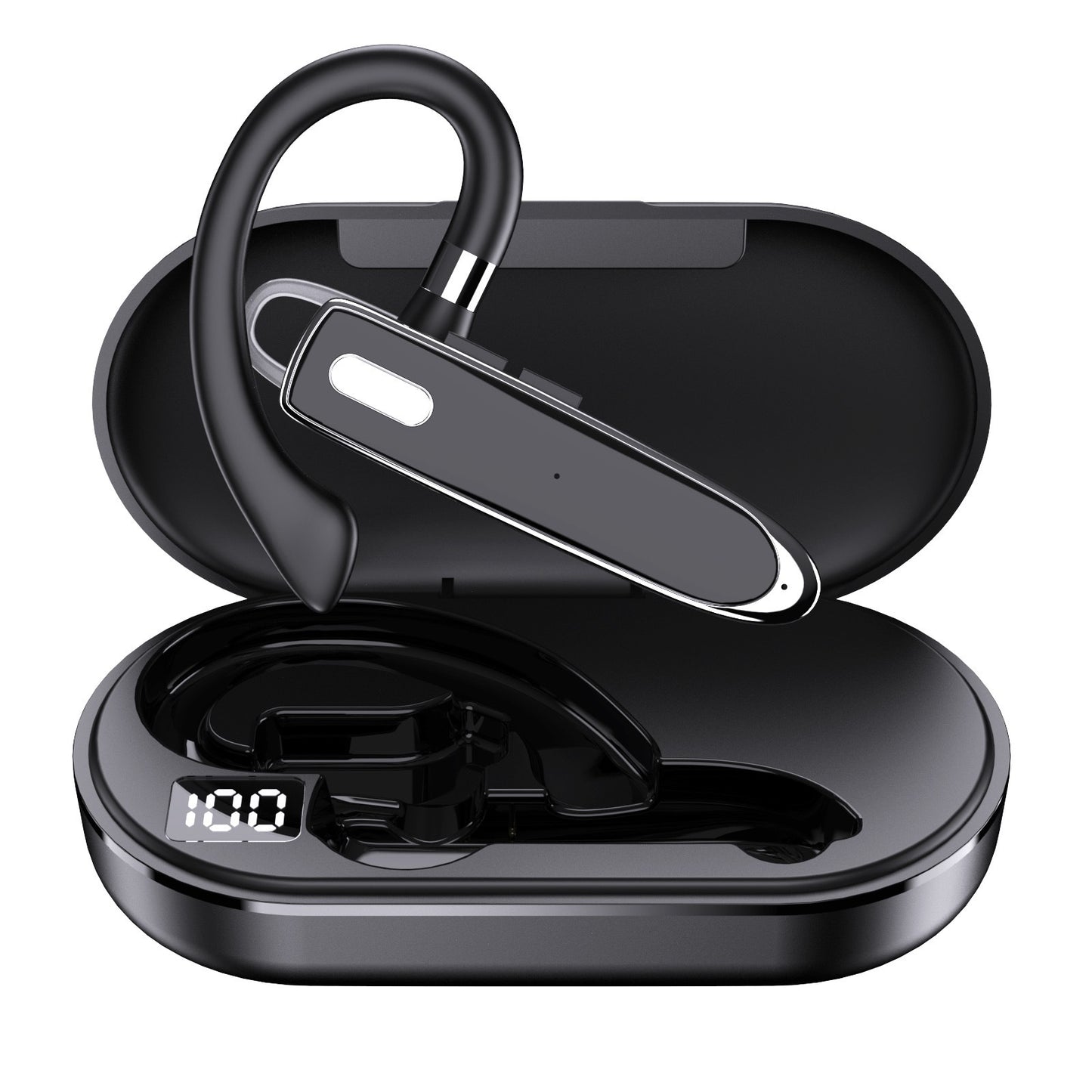 Business Ear-mounted Single-ear Bluetooth Headset Call Noise Reduction