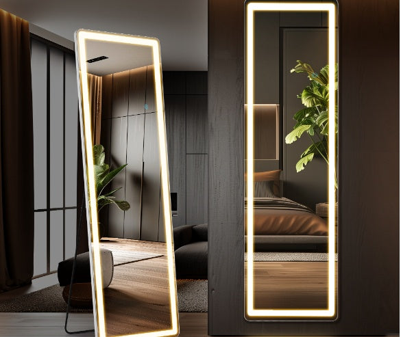 LED Vanity Mirror with 3- Color Lighting - Touch Control Lighted Makeup Mirror