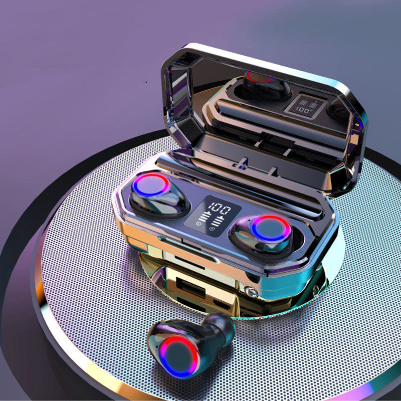 Fashion Simple Digital Display Touch Bluetooth Headset