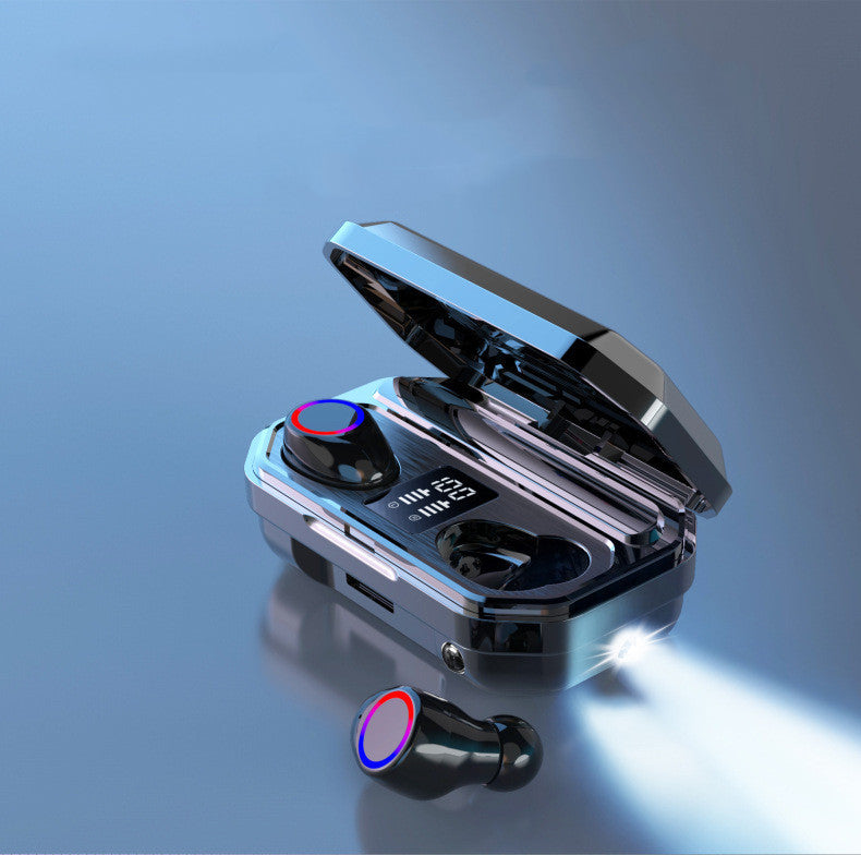 Fashion Simple Digital Display Touch Bluetooth Headset