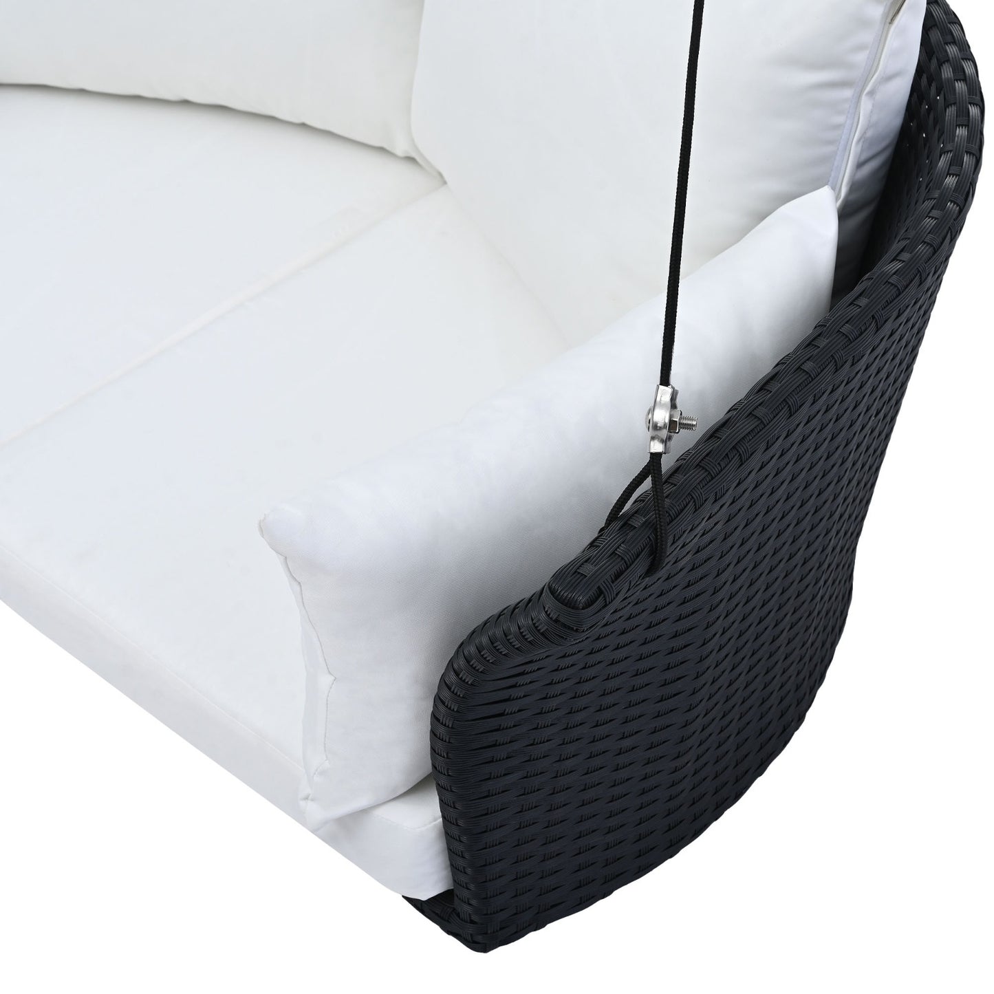 Porch Swing Chair with Ropes
