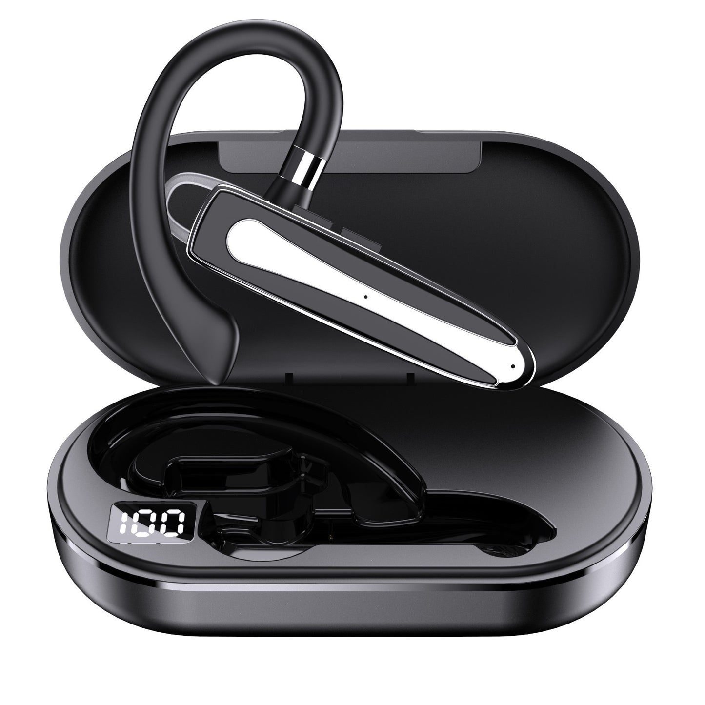 Business Ear-mounted Single-ear Bluetooth Headset Call Noise Reduction
