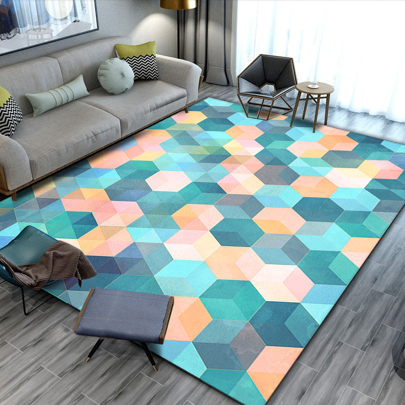 Geometric Abstract Carpet