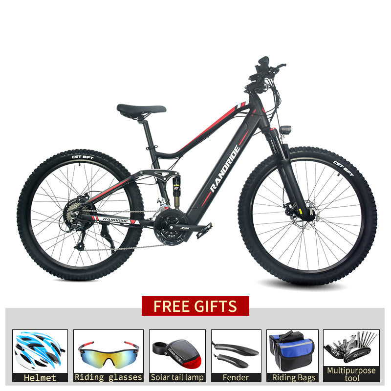 Electric Bike Off-Road Bicycle Aluminum Alloy Electric Mountain - ACCA General  Merchandise