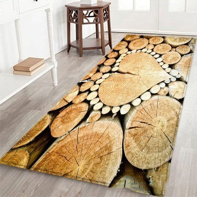 Square long kitchen mat