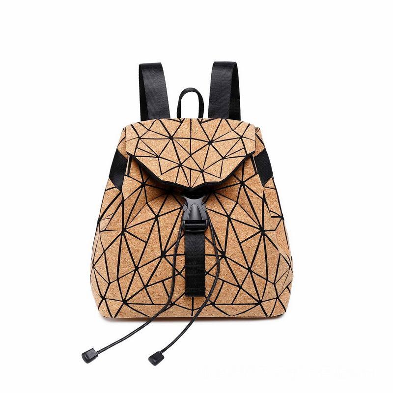 Wood grain handbag