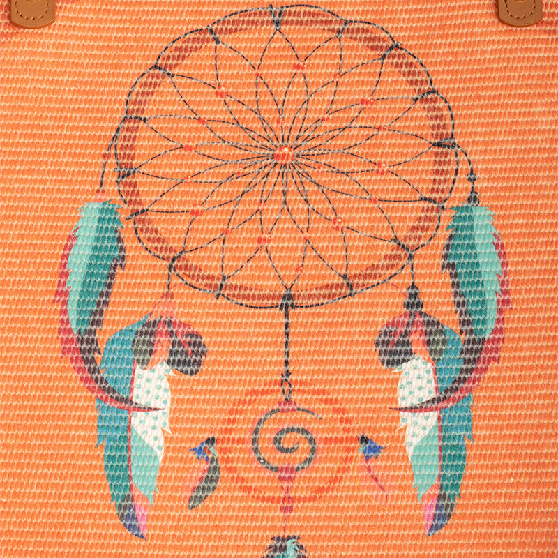 Bohemian Ethnic Style Canvas Bag Commuter Shoulder Bag Niche Design Large Capacity Shopping Bag Women Handbags