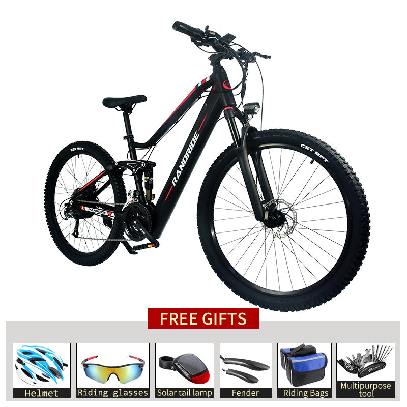 Electric Bike Off-Road Bicycle Aluminum Alloy Electric Mountain - ACCA General  Merchandise