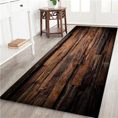 Square long kitchen mat
