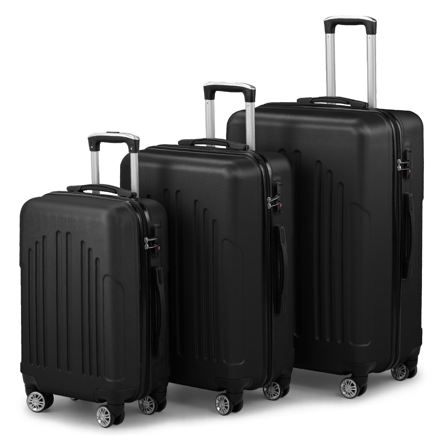 Three In One ABS PC Suitcase 20in 24in 28in Suitcase