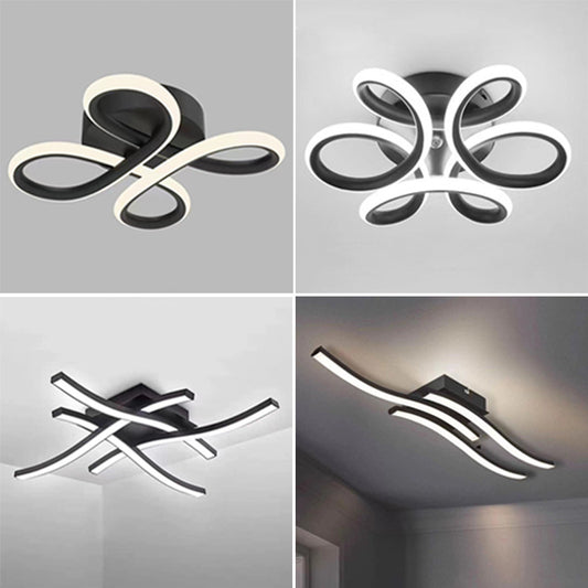 Modern Minimalist LED Ceiling Light Living Room Bedroom Creative Light - ACCA General  Merchandise