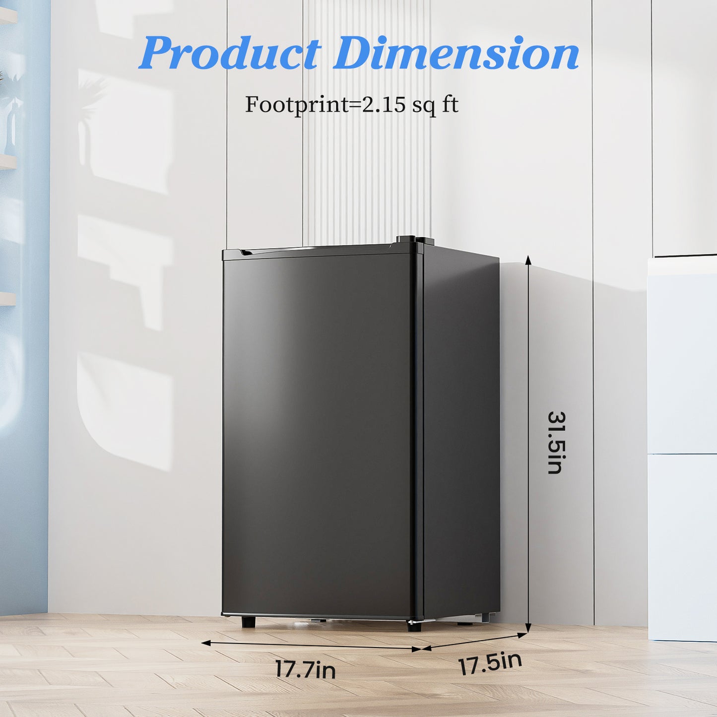 Mini Refrigerator With Freezer